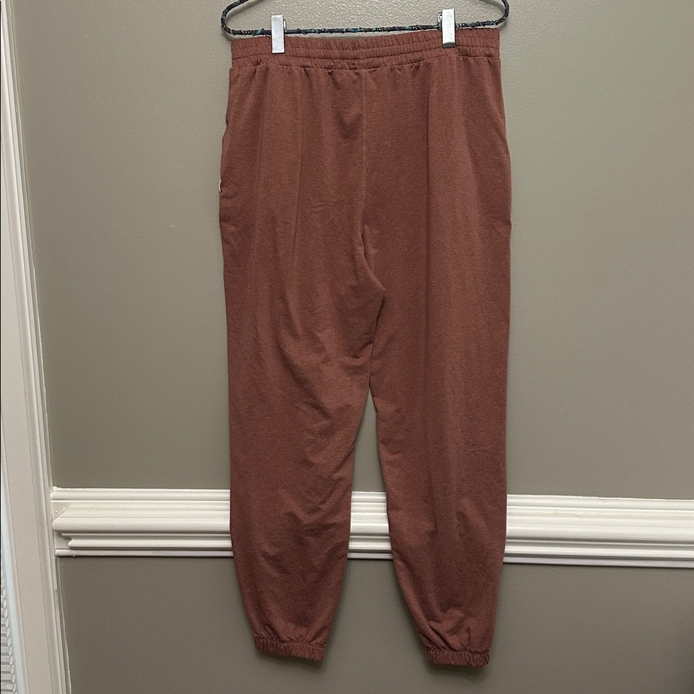 Vuori boyfriend joggers in terracotta Sz M - Picture 4 of 7